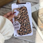 قاب پلنگی قهوه ای Bonne Case آیفون (کدC2054)