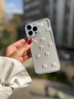 قاب پاپیون صورتی شاین آیفون ، سامسونگ ، شیائومی (کدC2059) - تصویر 7