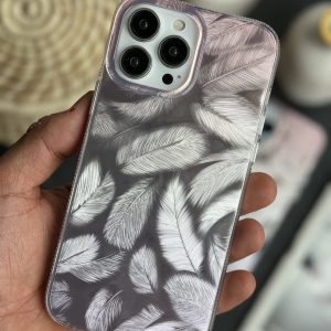 قاب موبایل آیفون پر مرغ عشق هلوگرامی