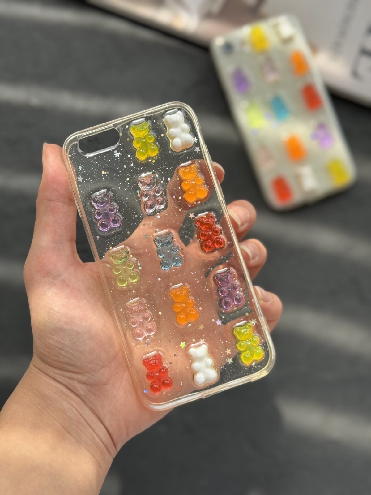 قاب موبایل آیفون پاستیل بیرنگ ( 1032 )