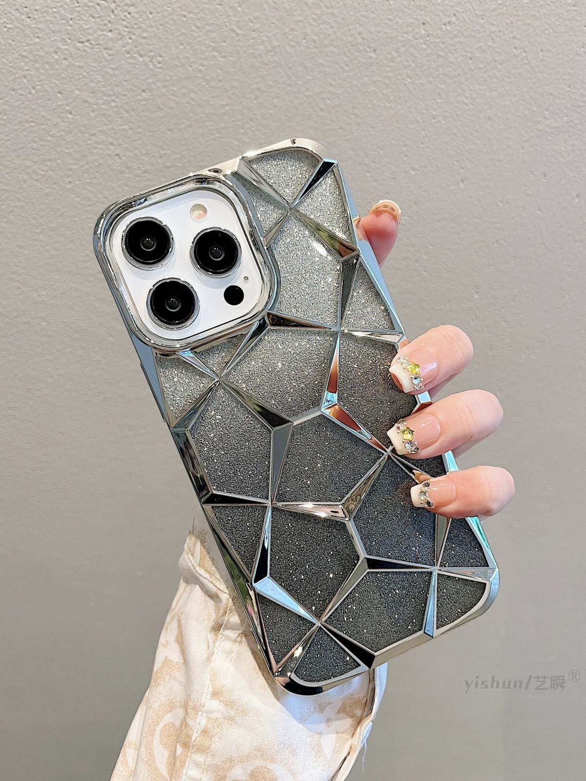 قاب موبایل آیفون الکتروپلیتینگ شاینی