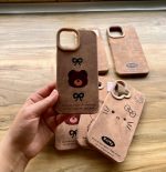 قاب تم قهوه ای جیر آیفونی - تصویر 3