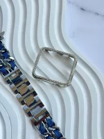 بند اپل واچ جین کارتیر با گارد نگینی (کدw5026) - تصویر 2