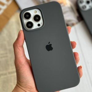 قاب موبایل آیفون سیلیکون اورجینال داخل جیر پایین بسته