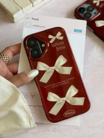 قاب چری white bow آیفون (کدC2095) - تصویر 5