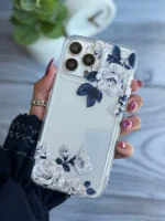 قاب White Rose آیفون ، سامسونگ ، شیائومی (کدC2049)