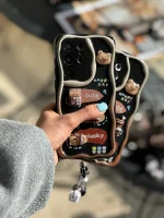 قاب خرس شکلاتی آیفون ، سامسونگ ، شیائومی (کدC1579) - تصویر 2