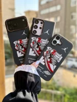 قاب Jordan 1 RED آیفون / سامسونگ / شیائومی (کدC2149) - تصویر 4