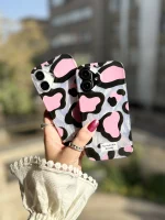 قاب پلنگی Romantic Pink آیفونی (کدC2062)