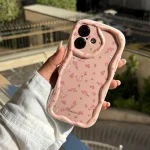 قاب Peachy Flowers & butterfly آیفون ، سامسونگ ، شیائومی (کدC2092)