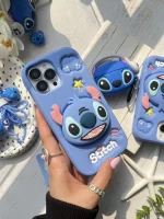 قاب سیلیکونی پاپ سوکتی استیچ (کدC1853) - تصویر 7