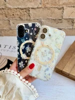 قاب شکوفه هولوگرامی با مگ سیف (کدC2029)