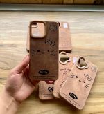 قاب تم قهوه ای جیر آیفونی - تصویر 6