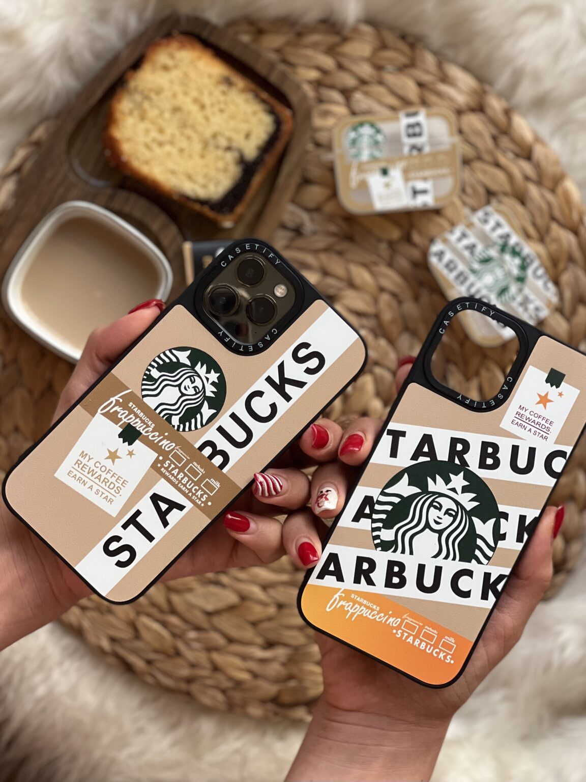قاب موبایل آیفون استارباکس کاپوچینو