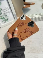 قاب هلو کیتی چرمی (کدC1975)