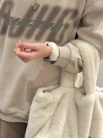 بند اپل واچ خز دار سفید (کدw5053)