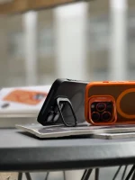 قاب Matte CasePro Lens with MagSafe استند شو با لنز رینگی (کدC1608) - تصویر 14