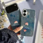 قاب نیلوفر آبی با آویز (کدC2123)