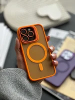 قاب Matte CasePro Lens with MagSafe استند شو با لنز رینگی (کدC1608) - تصویر 15