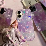 قاب Holo butterfly با آویز (کدC2142)