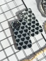 قاب قلب مشکی شاینی (کدC1843) - تصویر 5