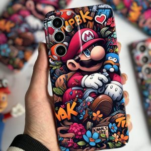 قاب موبایل سامسونگ سوپر ماریو ( قارچ خور )