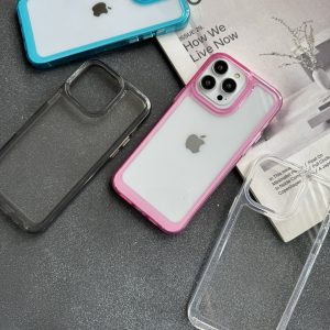 قاب موبایل آیفون کریستال بی رنگ ساده ( 3006 ) ( 3009 )