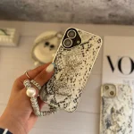 قاب YSL پایتون با آویز و محافظ لنز نگین دار (کدC1983)