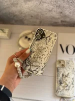 قاب YSL پایتون با آویز و محافظ لنز نگین دار (کدC1983)