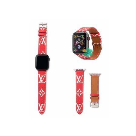 بند اپل واچ لویی ویتون قرمز