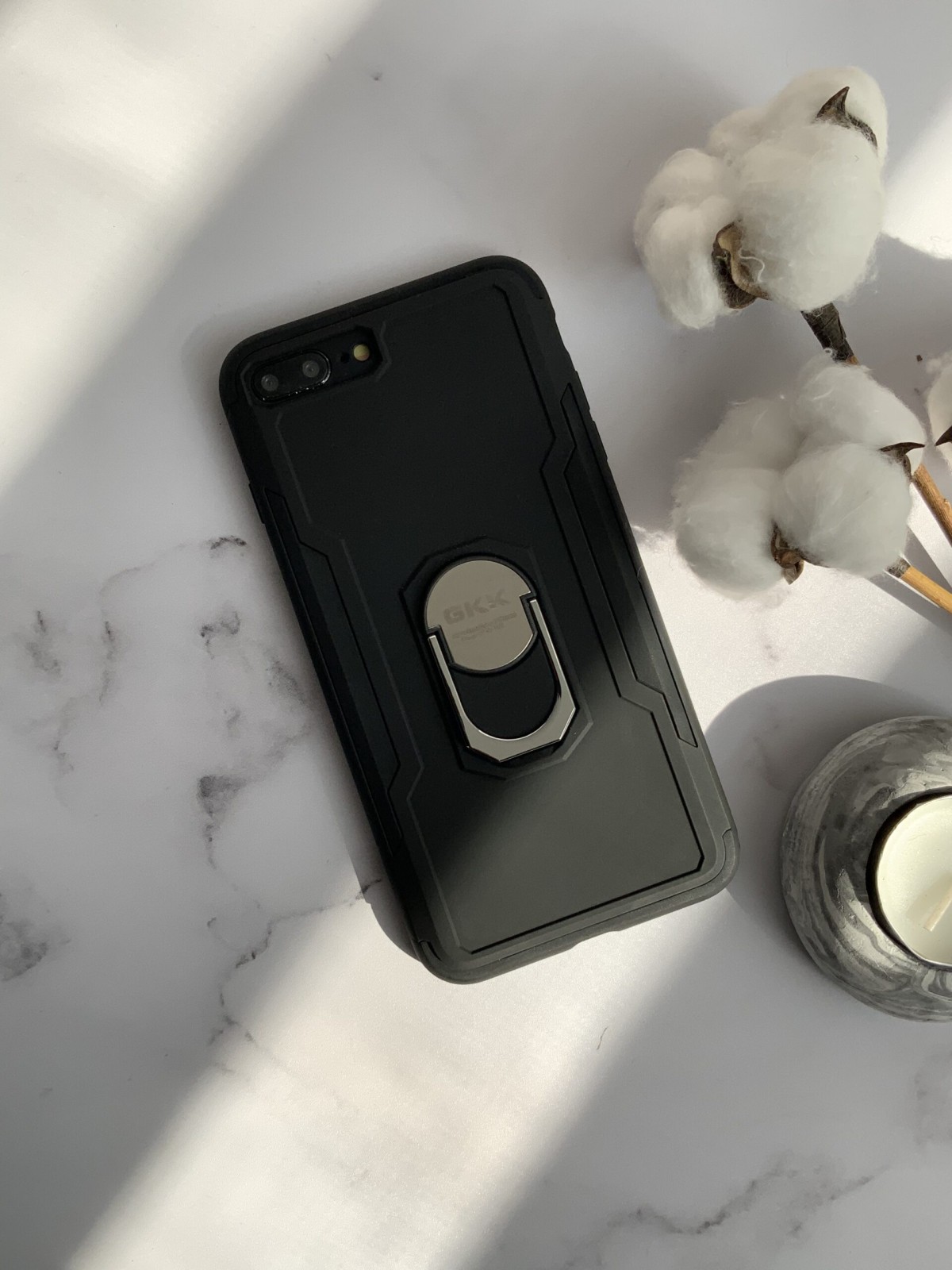 قاب موبایل آیفون دیفندر مشکی ( GKK )