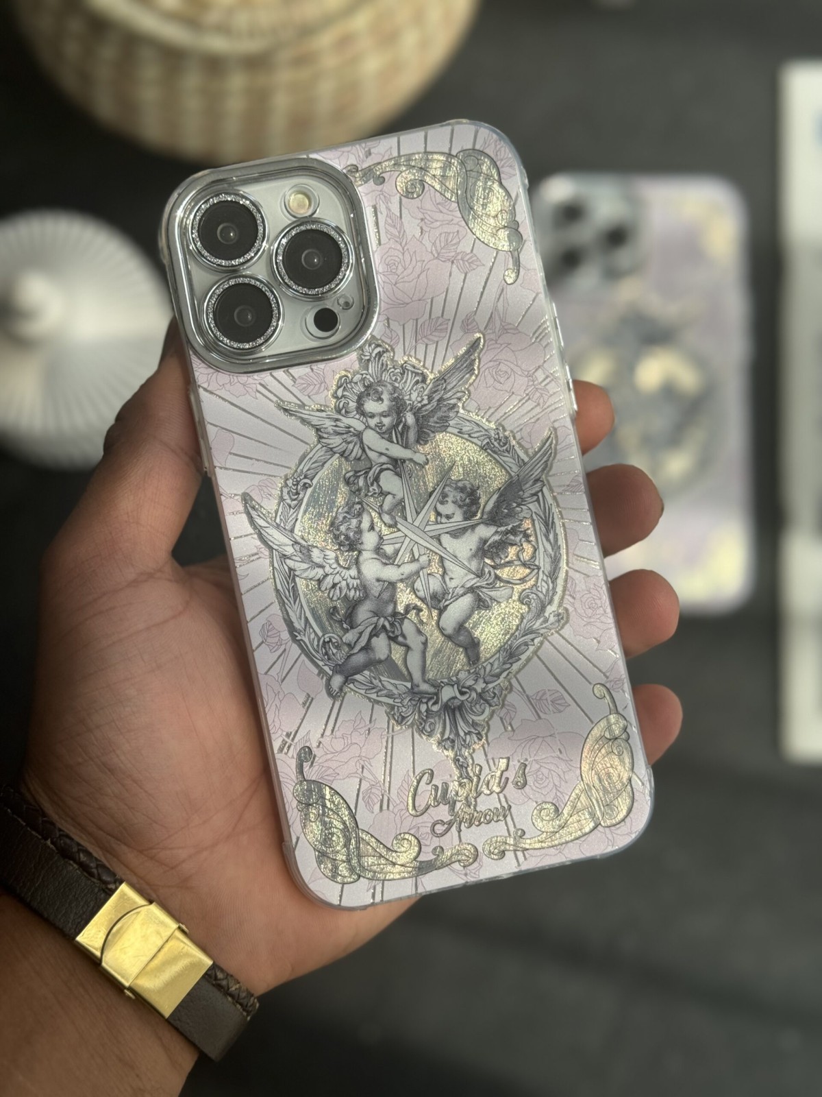 قاب موبایل آیفون فرشته ی خدای عشق