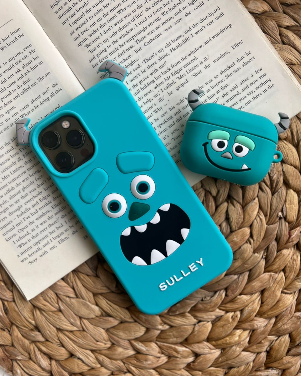 قاب موبایل آیفون سالیوان عصبانی سیلیکونی شاخدار ( 30115 )