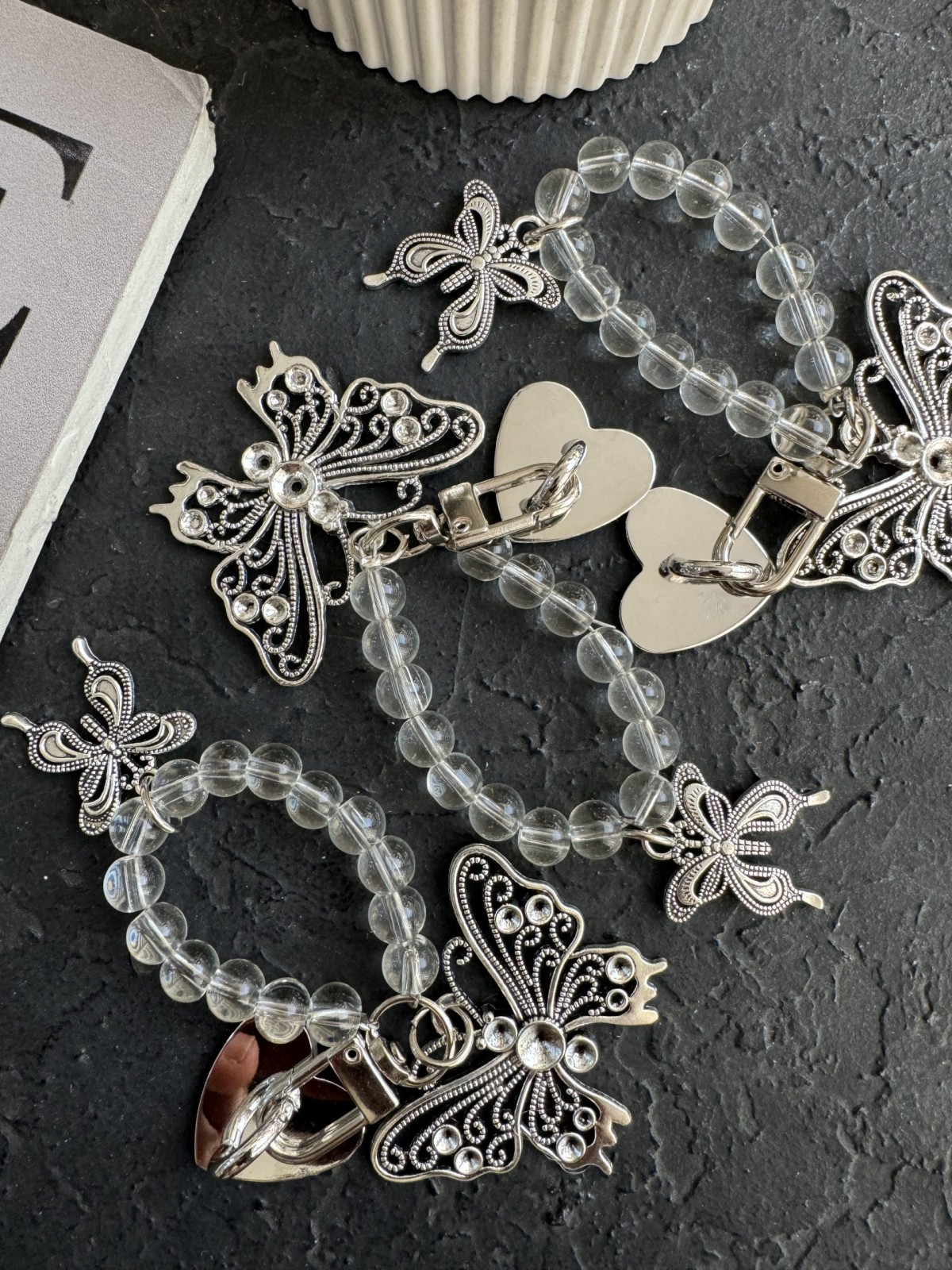 بند و آویز پروانه فلزی چسبی