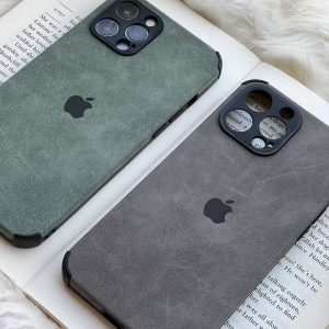 قاب موبایل آیفون جیر مخملی