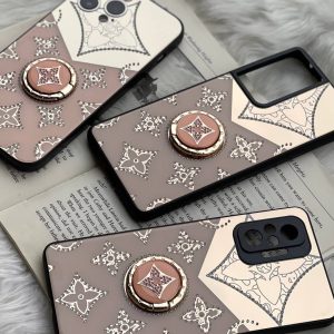 قاب موبایل شیائومی لویی ویتون آینه و نگین حلقه