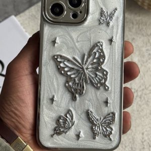 قاب موبایل آیفون پروانه گلامور