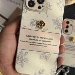 قاب موبایل ( آیفون - سامسونگ ) گل گرین ارت محافظ لنزدار