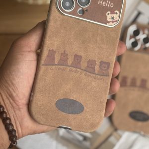 قاب موبایل آیفون خرس گریزلی فمیلی