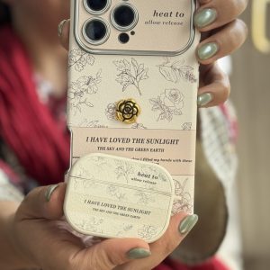 کاور ایرپاد گل انگلیسی الگانس