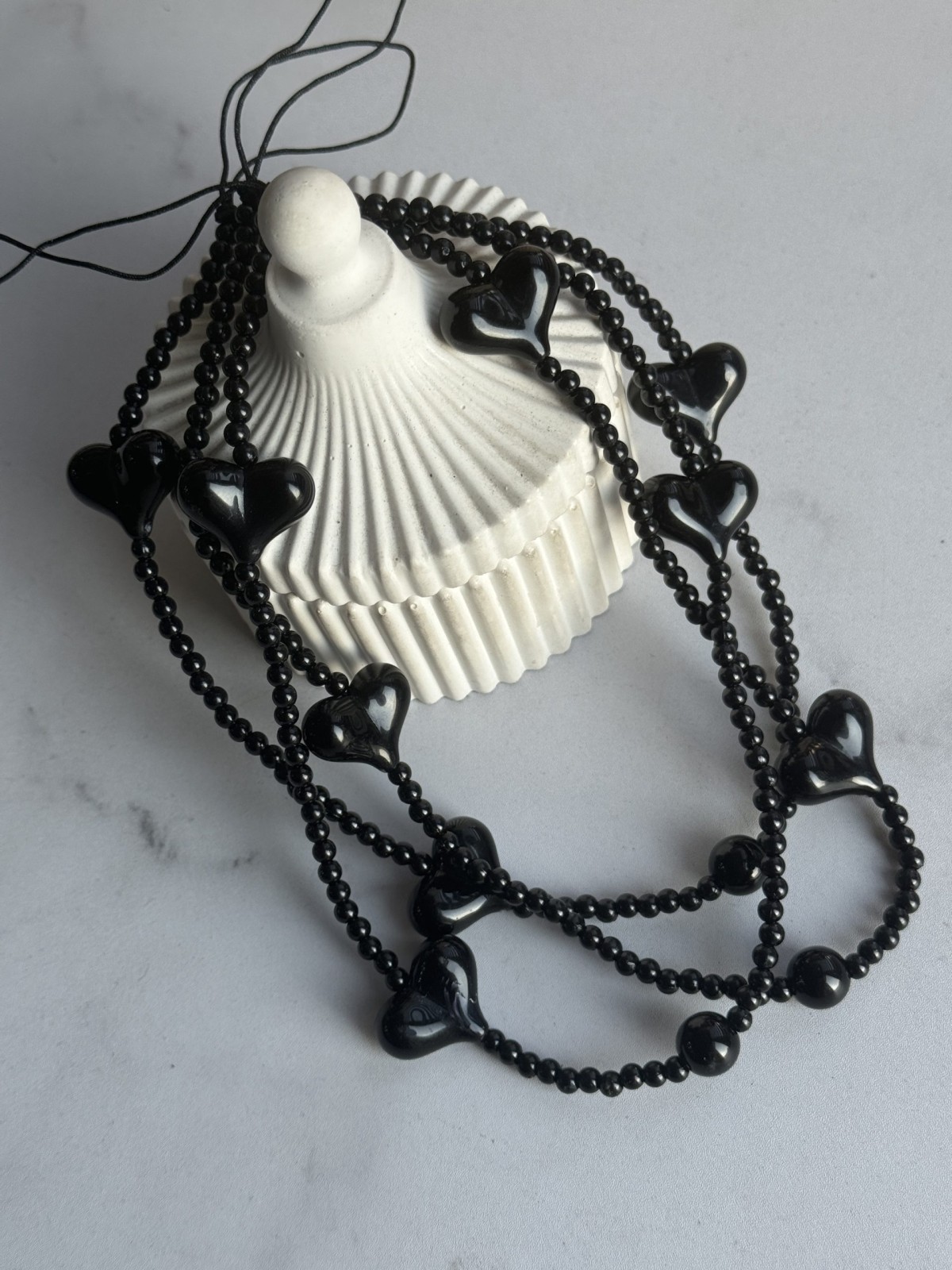 آویز و بند قلب بلک هارت