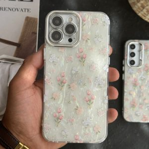 قاب موبایل ( آیفون - سامسونگ - شیائومی ) گل انگلیش هوم