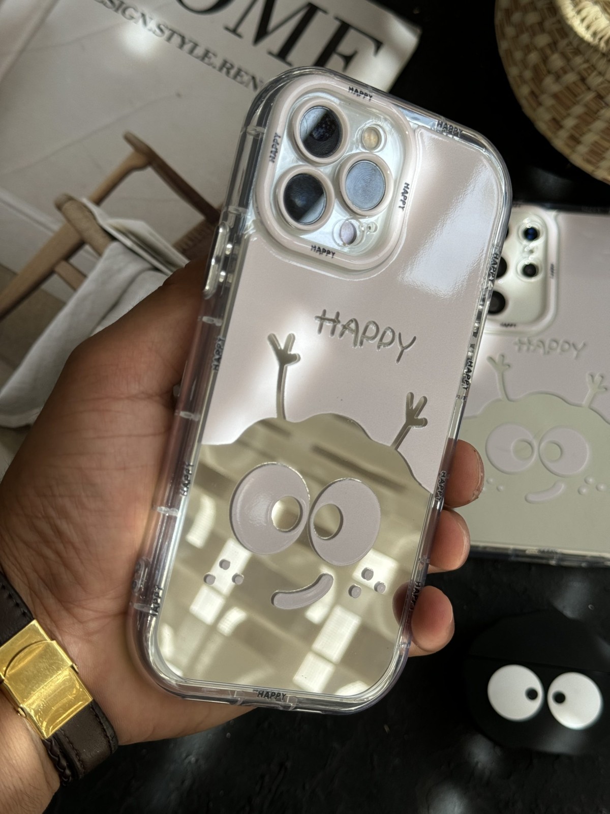 قاب موبایل ( آیفون _ سامسونگ ) هپل آیینه ای