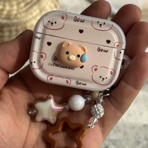 کاور ایرپاد خرس ستاره ای + بندستاره ای