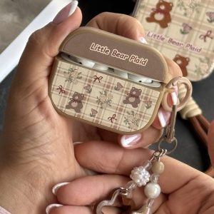 کاور ایرپاد خرس پاپیون استریپ + آویزست