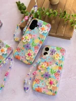 قاب باغچه با آویز و گل های برجسته (کدC2079) - تصویر 5