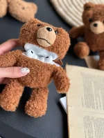 کاور ایرپاد Teddy Bear قهوه ای (کدC0074) - تصویر 2