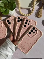 قاب Peachy Flowers & butterfly آیفون ، سامسونگ ، شیائومی (کدC2092)