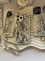 قاب YSL پایتون با آویز و محافظ لنز نگین دار (کدC1983) - تصویر 5