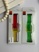 ست بند اپل واچ و گارد ژله ای رنگی (کدw5025) - تصویر 7